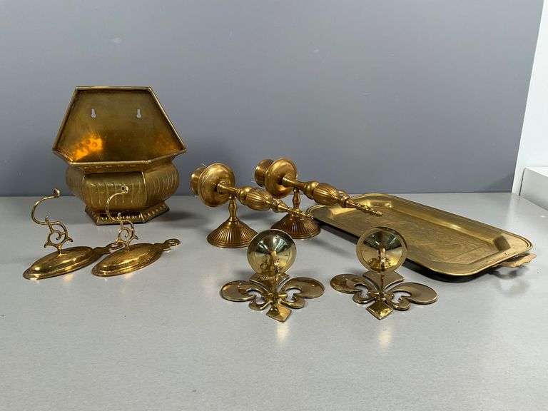 Various Brass Decorative Items