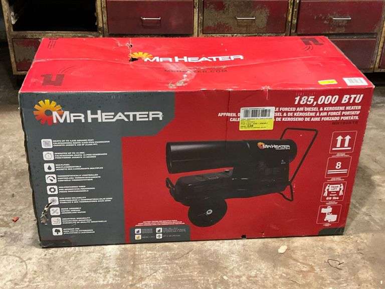 Mr. Heater 185,000 BTU Forced Air Propane Heater in Box