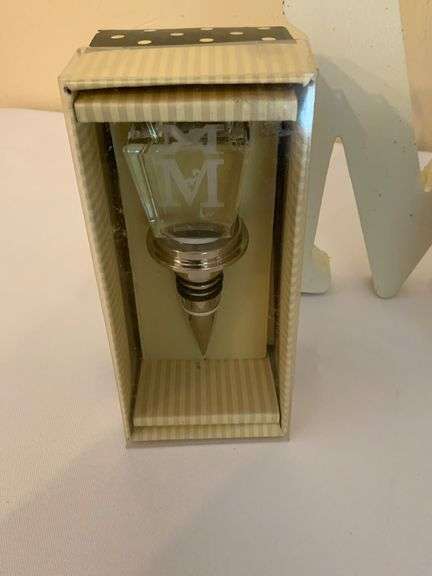 The Letter “M” Decor Items