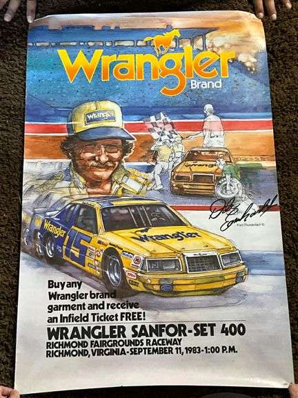 Wrangler Sanfor-Set 400 Poster Featuring Richmond Fairgrounds Raceway