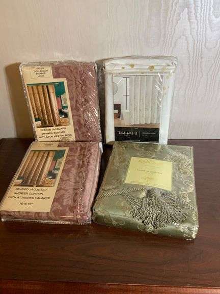 New Shower Curtains Featuring Jacquard and Designer Styles