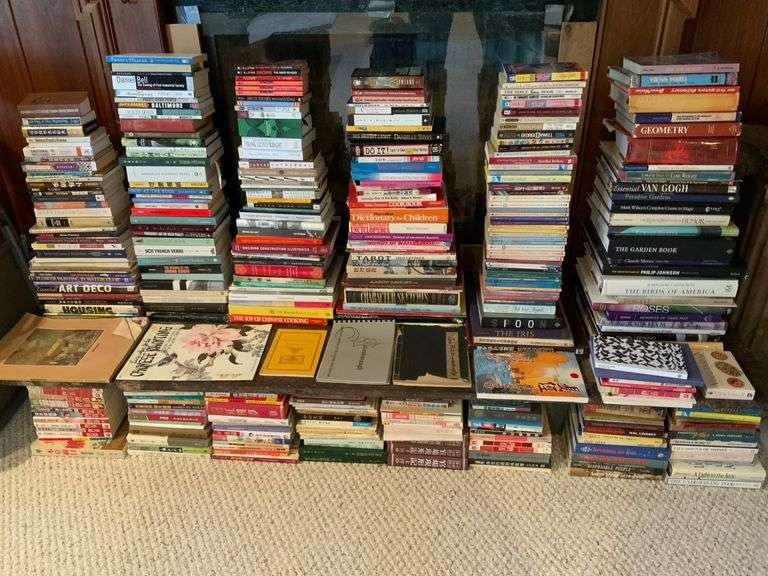 Books in Different Languages Across Various Subjects