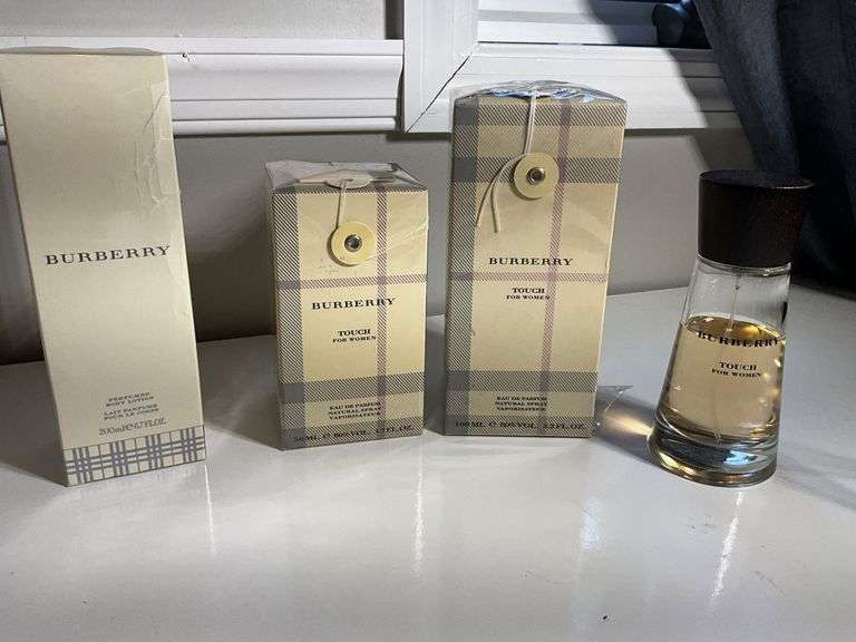 Burberry Touch For Women – Lot of 4 Including Unopened and Partially Used Items