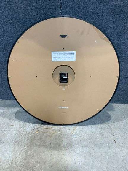Sterling & Noble 29-Inch Round Wall Clock With Roman Numerals