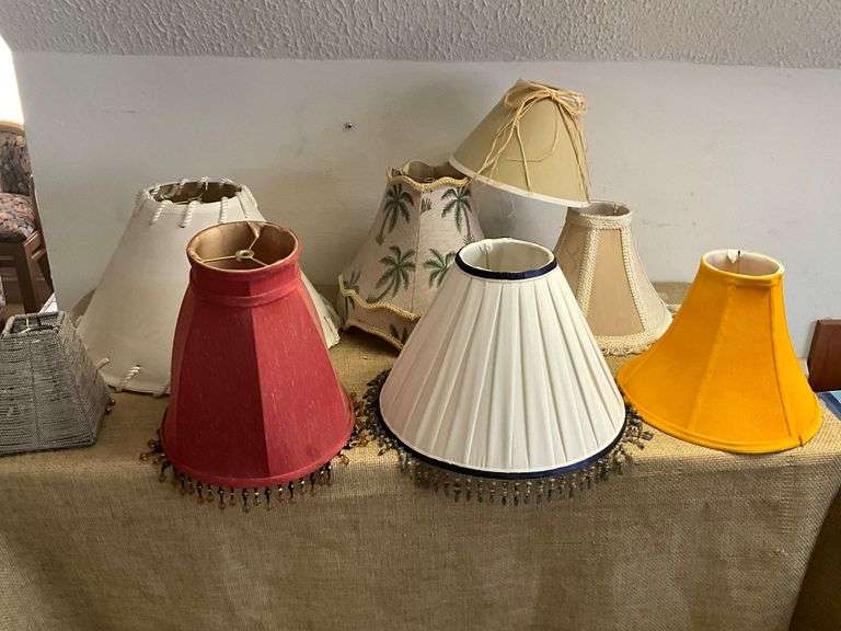 Decorative Lampshades in Various Styles and Materials