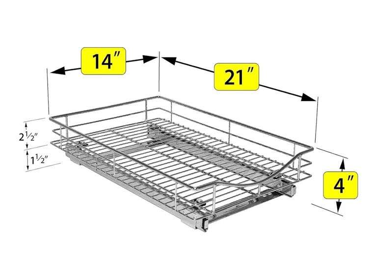 Pull Out Under Sink Kitchen and Cabinet Organizers