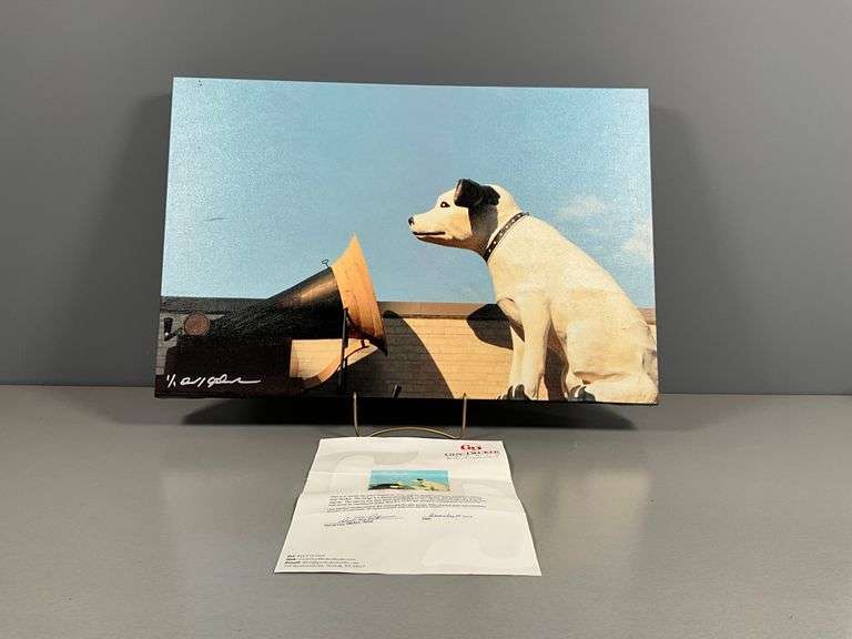 Nipper II Signed Canvas Print by Guy-Decker Studio, 2012, 1 of 1