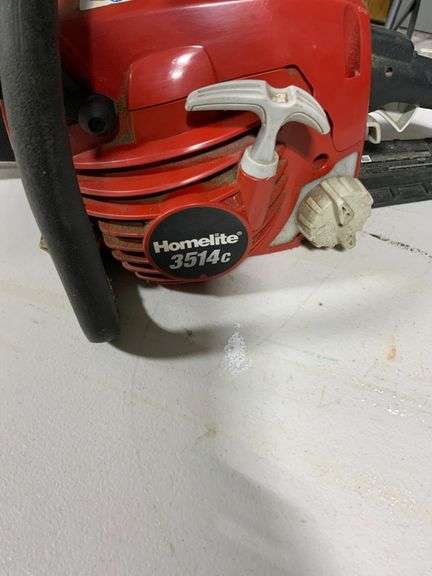 Homelite 3514c Gas-Powered Chainsaw