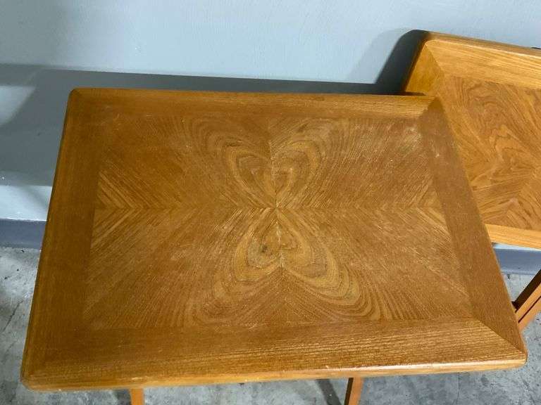 Wooden Folding Tray Tables