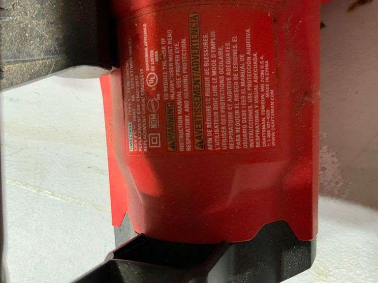 Craftsman Electric Chainsaw with 14-Inch Bar