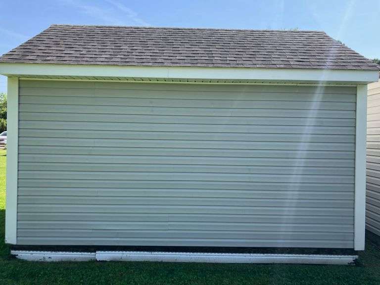 8' x 16' Shed on Skids, Contents Not Included