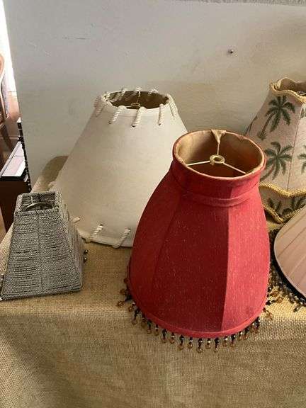 Decorative Lampshades in Various Styles and Materials