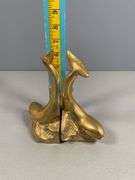 Brass Whale Bookends