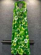 Circa 1960s Hawaiian Maxi Dress by Fashion By Darina