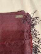 Long Scarf With Fringe, 100% Cashmere