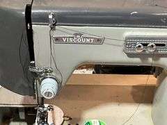 Viscount De Luxe Precision Sewing Machine with Case and Premier Motor
