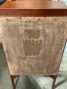 Larkin 1920s Wooden Music Cabinet with Interior Shelves