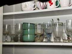 Glassware and Ceramic Mug Collection