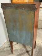 Wooden Music Cabinet With Single Door and Shelves