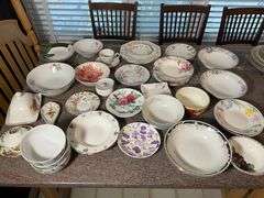 Fine China Dinnerware from Royal Albert, Crown Ming, V&A, and Nikko