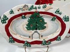 Holiday-Themed Ceramic Serving Pieces