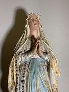 Religious Statue with Makers Mark, Approximately 41” Tall