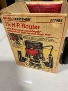 Sears Craftsman 1.5 HP Router with Original Box