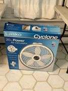 Lasko 20-Inch Cyclone Power Air Circulator Fan with Adjustable Speed Settings