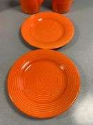 8 Brushes Earthenware Coffee Mugs and Plates