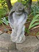 Concrete Angel Statue With Wing Detail