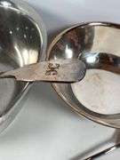 Pewter, Silver Plated and Silver Toned Serving Pieces