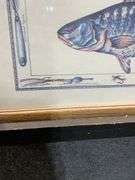 Framed Print ‘Fishes of the Chesapeake’ by Ann Chenoweth