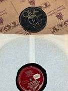 25 Vintage 78 RPM Vinyl Records With Protective Sleeves
