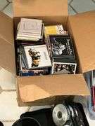 CDs, DVDs, and Media in Cases and Boxes