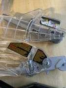Clear Blade Guards for Table Saws, One is Marked Dewalt