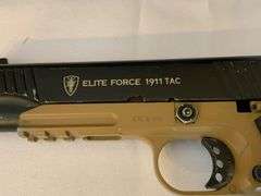 Elite Force 1911 TAC Airsoft Pistol Set with Tactical Ammo Box and Accessories