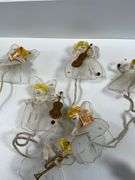 Christmas Tree Ornaments Including Glass Baubles and Figurines