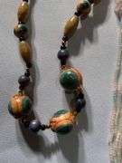 Stone and Beaded Necklaces in Various Styles