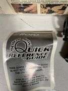 RotoZip Spiral Saw SCSwith Box and Quick Reference Guide