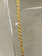 20-Inch 14k Gold Rope Chain Necklace