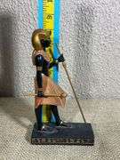 The Guardian Statue of Tutankhamun Pacific Giftware Egyptian Pharaoh Figurine with Gold and Black Fi