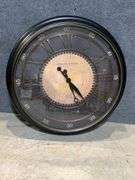 Sterling & Noble 29-Inch Round Wall Clock With Roman Numerals