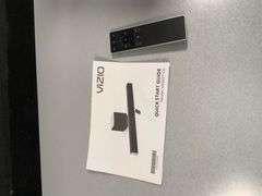 Vizio Soundbar System with Subwoofer, Remote, and Quick Start Guide