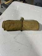 Canvas Tool Roll for Files with Assorted Metalwork Files