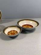 Electra Casual Stoneware. ‘Lido’, Sunflower Design