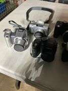 5 Digital Cameras Including Kodak, Olympus, and Fujifilm