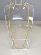 20-Inch 14k Gold Rope Chain Necklace