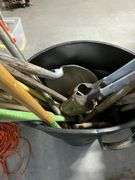 Hand Tools in Plastic Can
