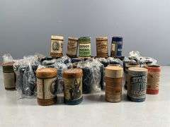 40 Edison Cylinder Phonograph Records Some With Original Canisters