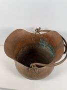 Handmade Copper Cauldron with Handles